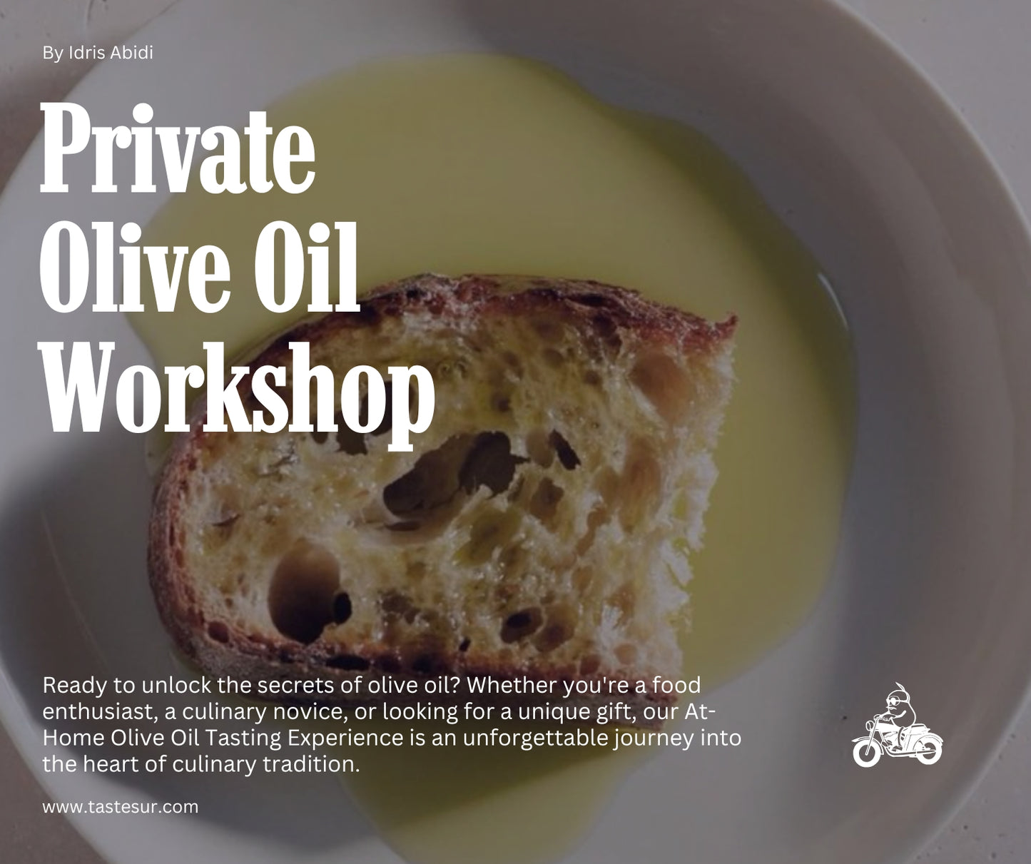 SUR olive oil tasting  SUR olijfolie workshop SUR huile d'olive degustation